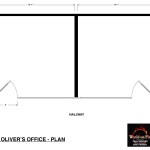 World on Fire - Drawing - Trans Nova Oil - Regional HQ - Oliver's Office - Plans