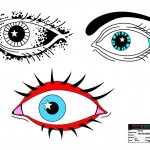 Eye Tattoo (alternate versions) for the television series, 'King & Maxwell (Season 1).'