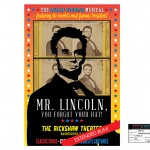 MR. LINCOLN theater poster for the television series, 'King & Maxwell (Season 1).'