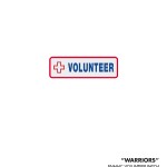 Warriors - BNMMC - Volunteer Patch