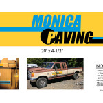 Untitled Beverly Hills 90210 Story - Monica Paving Logo