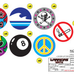 Warriors Gate - Generic Stickers - Circular