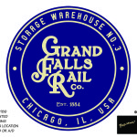 Pupstar - Chicago Train Yard - Grand Falls Rail Co. Sign